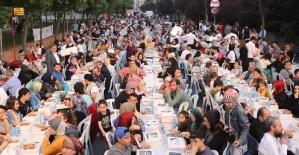 Göktürk’te kurulan Gönül Sofrasına büyük ilgi
