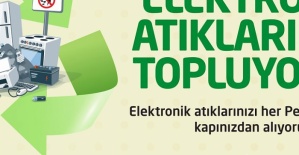 Daha temiz bir çevre için elektronik atıklar toplanıyor