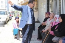 Deniz Köken, Akşemsettin ve Çırçır mahallelerini gezdi