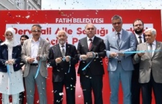 Fatih Dervişali Aile Sağlığı Merkezi Açıldı