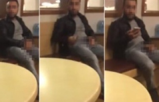 Vapurdaki sapık böyle görüntülendi
