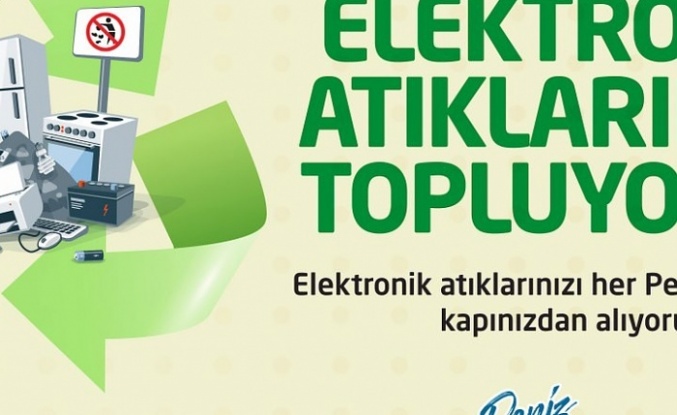 Daha temiz bir çevre için elektronik atıklar toplanıyor